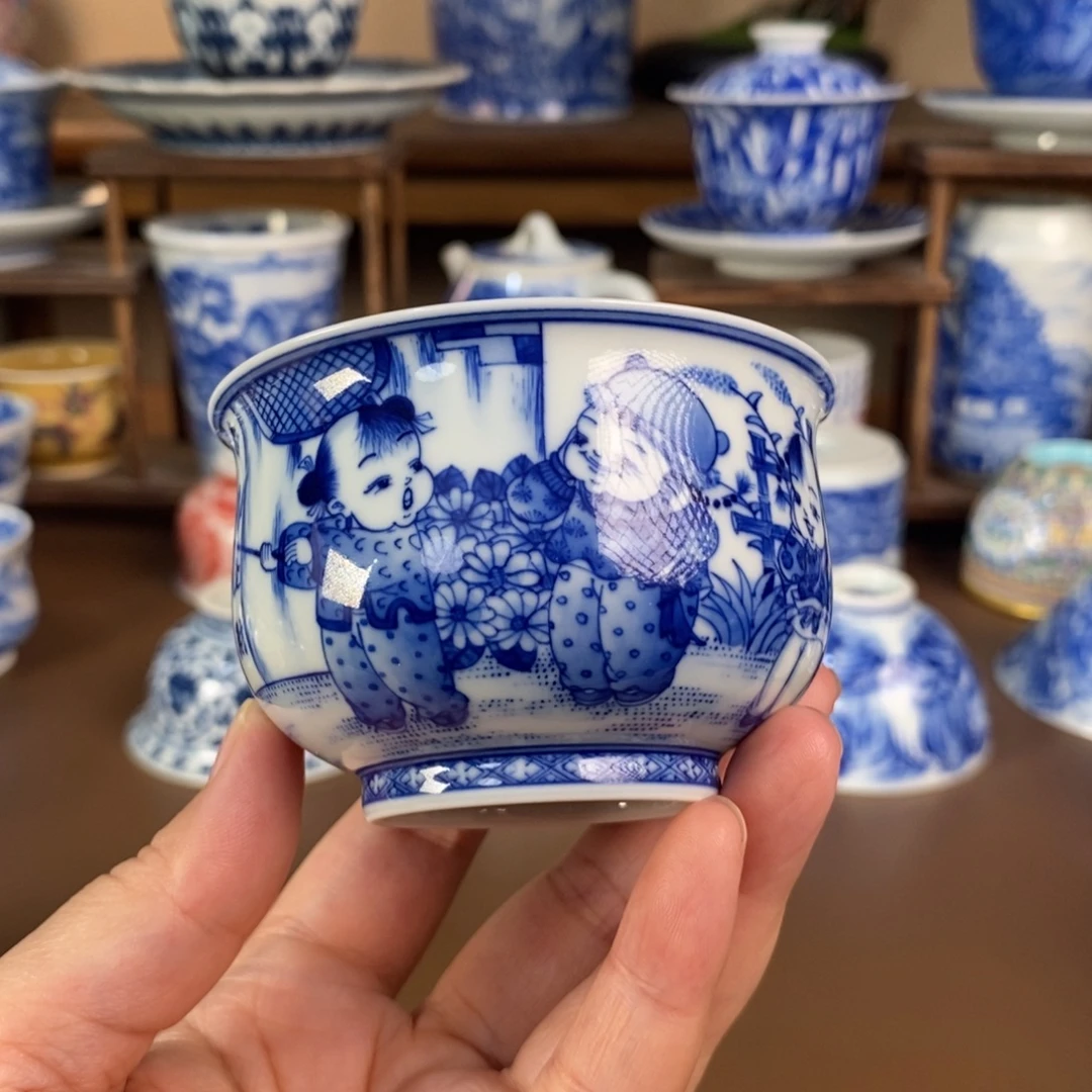 景德镇陶瓷手工手绘