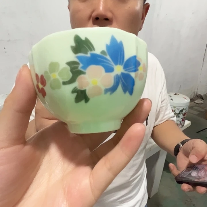 景德镇陶瓷绿稀土主人杯