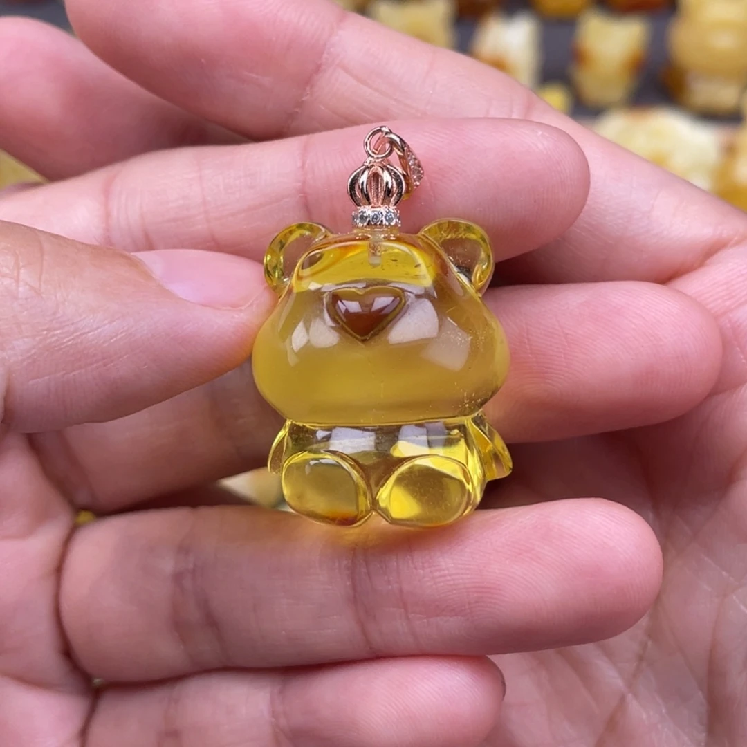 裸石琥珀未镶嵌蜜蜡