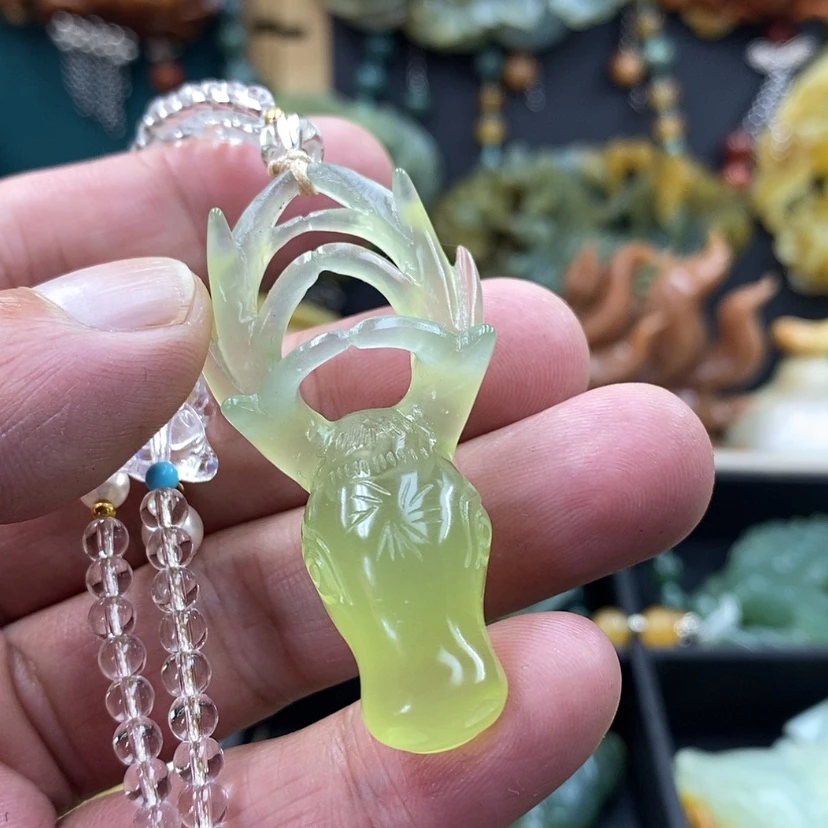 【闪购商品】未镶嵌岫玉吊坠