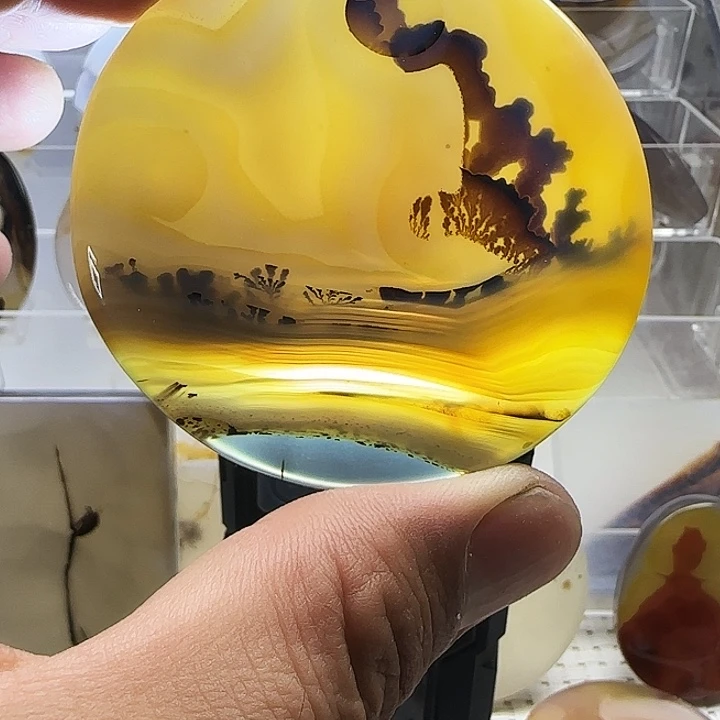 未镶嵌玛瑙/玉髓珠宝奇石