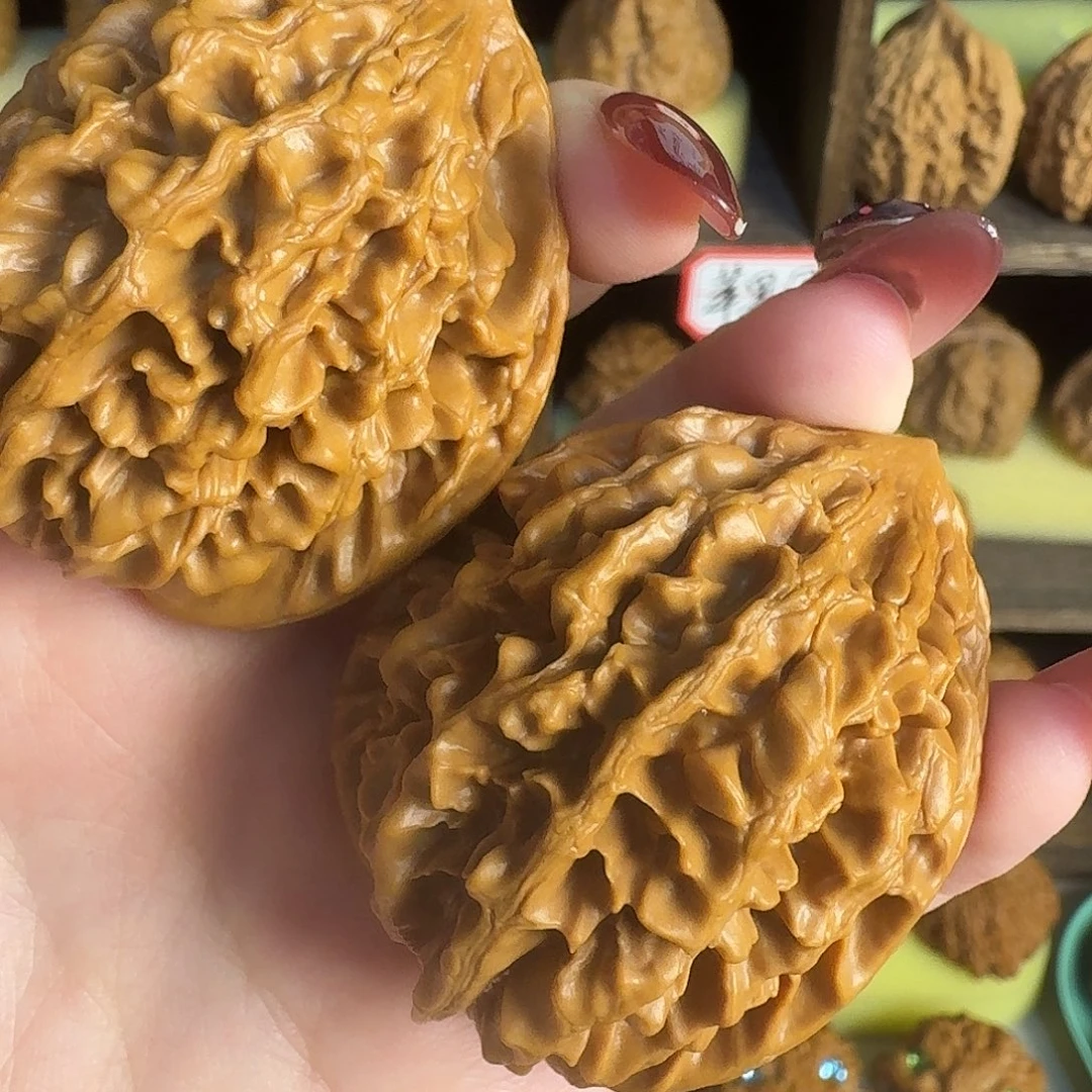 峥***子文玩核桃耗子边46