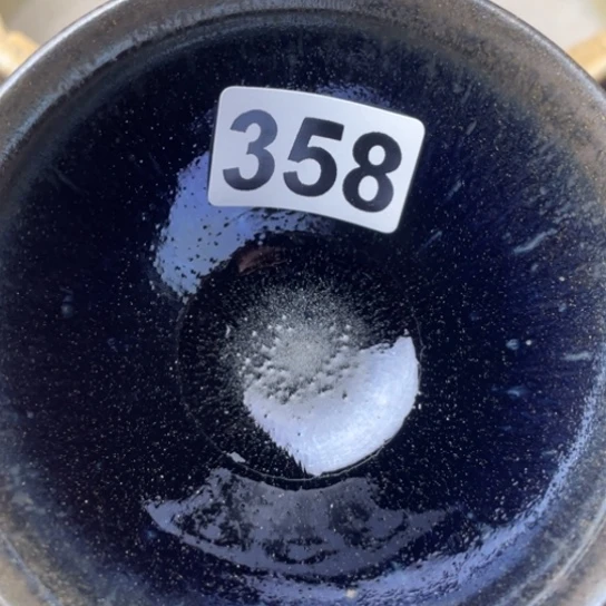 茶盏沐雨茶器柴烧主人杯