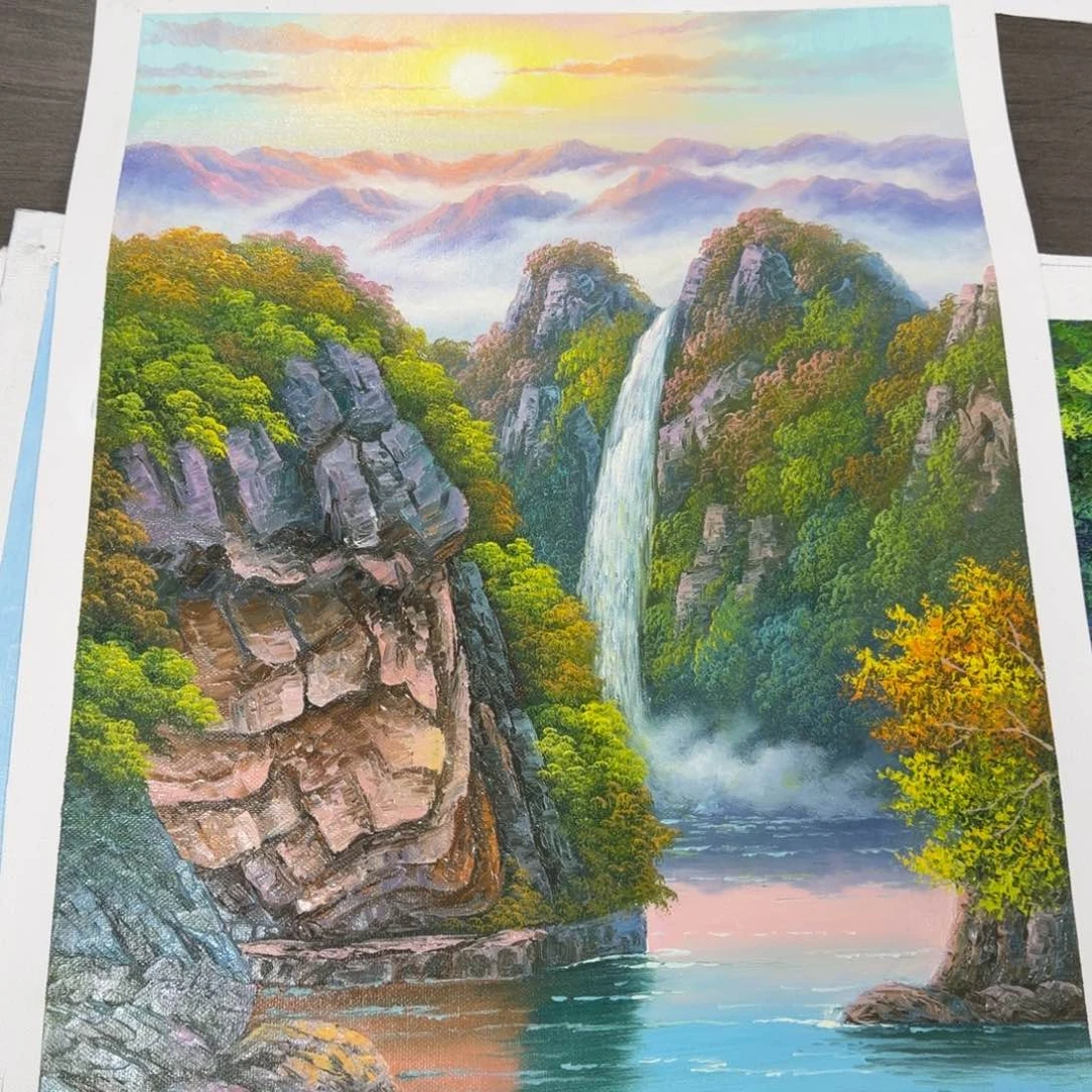 油画我的小可爱小可爱