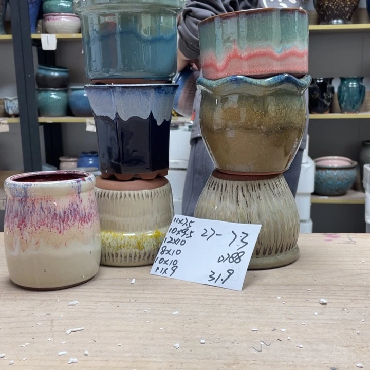 紫砂花盆多肉花盆微瑕73