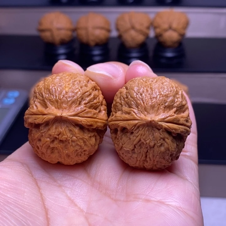 把件文玩核桃玲珑骰子45