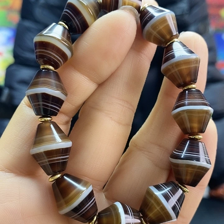 玛瑙/玉髓（覆膜）未镶嵌手链