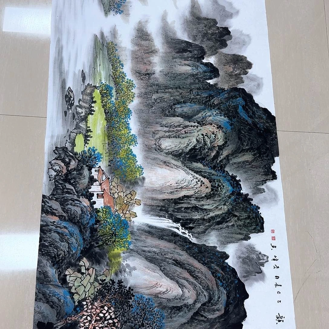 国画国画作品集一个