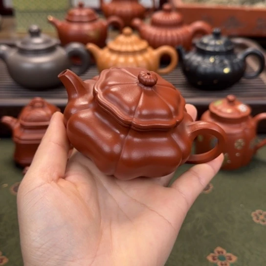 2***c宜兴紫砂仿古朱泥