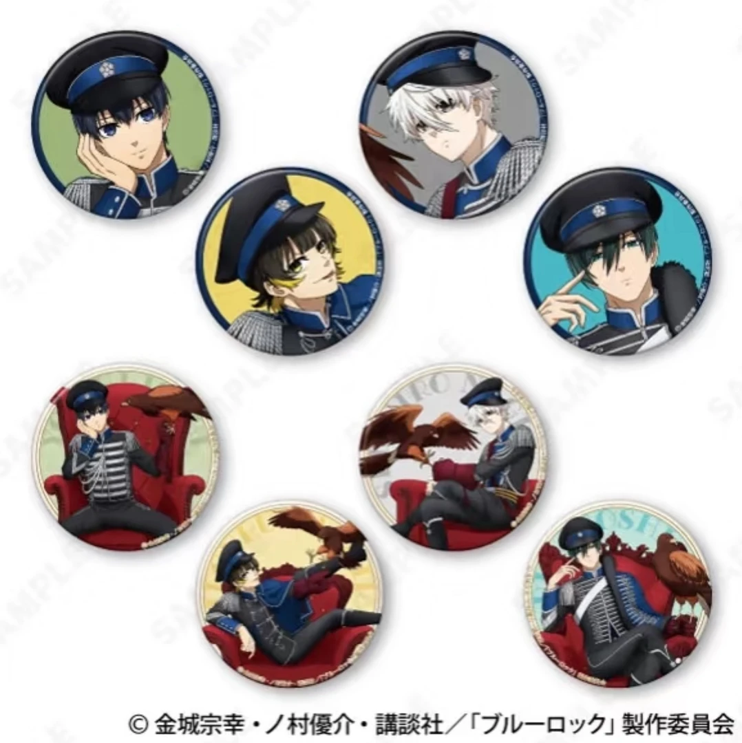 【日谷】蓝锁 拿破仑鹰系列吧唧