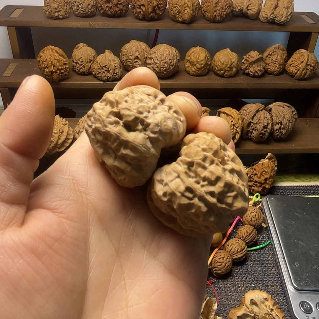 吊坠文玩核桃蛤蟆头修38