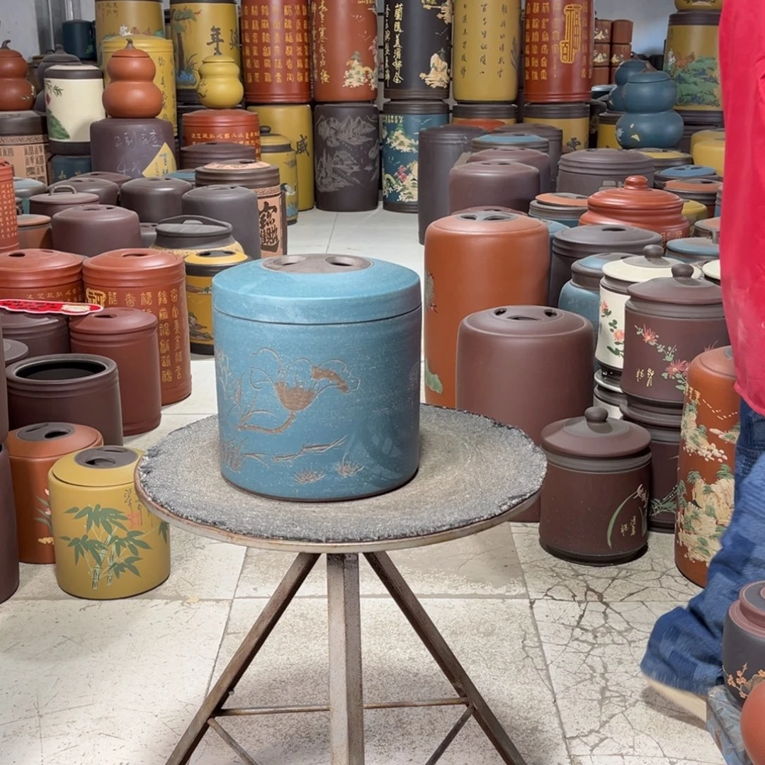 紫砂茶叶罐茶叶罐