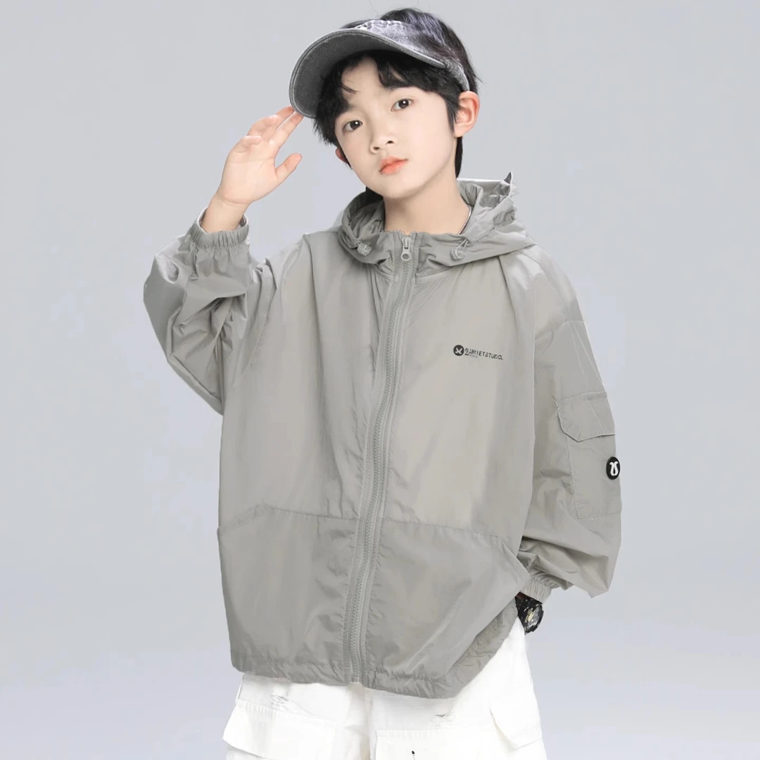 男童夏季防晒衣2025新款夏装薄款冰丝外套中大儿童男孩夏款防晒服