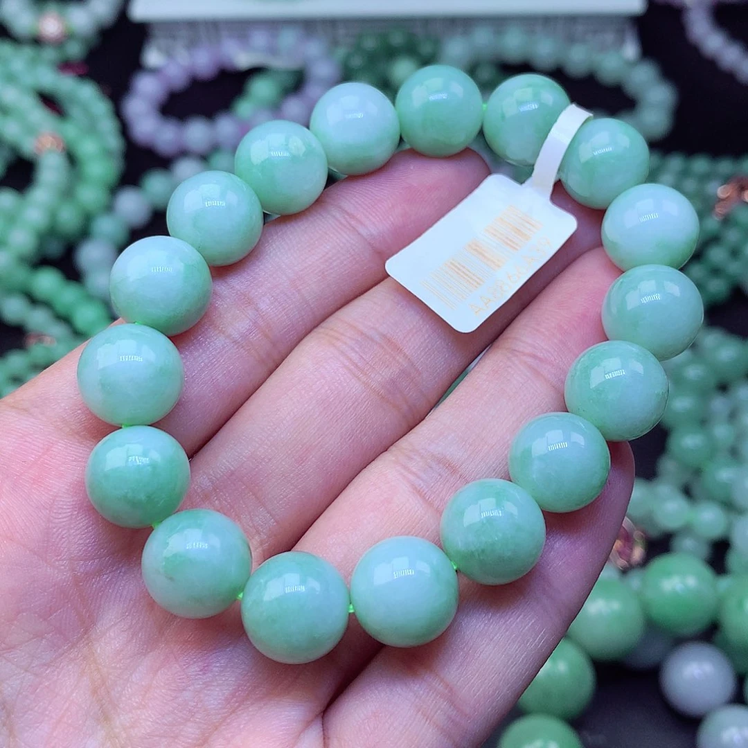 翡翠未镶嵌毛衣链