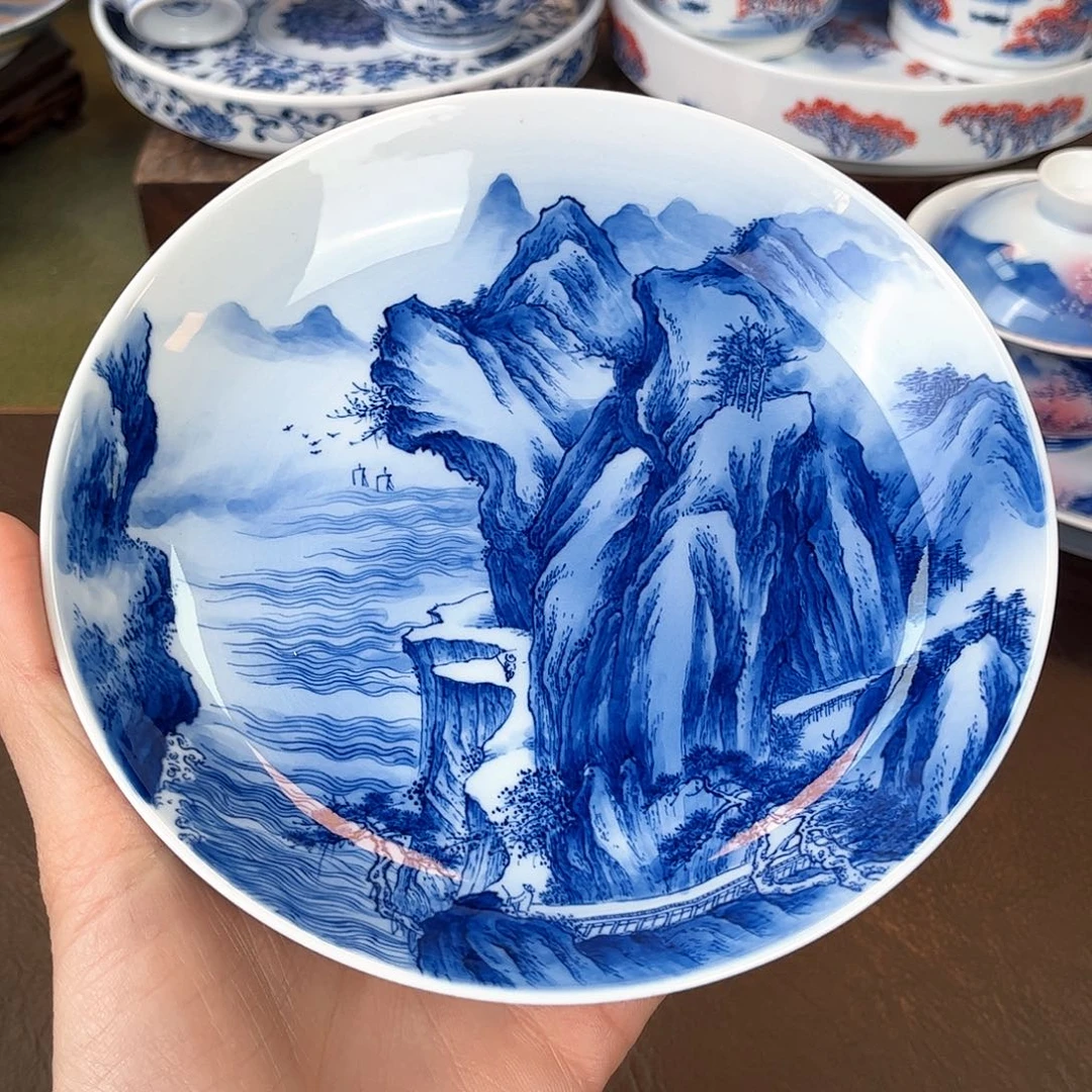 手绘高温瓷器瓷器