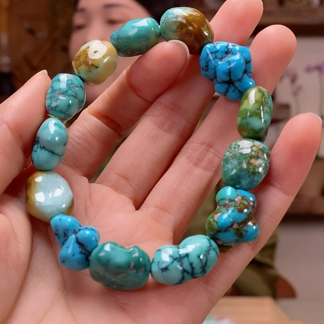 未镶嵌绿松石珠宝奇石