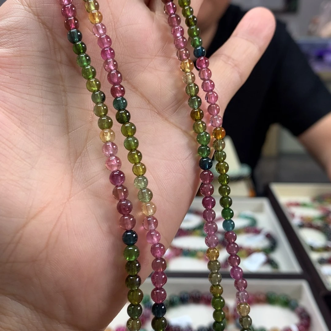 手链未镶嵌碧玺多样性发其一条4.3左右