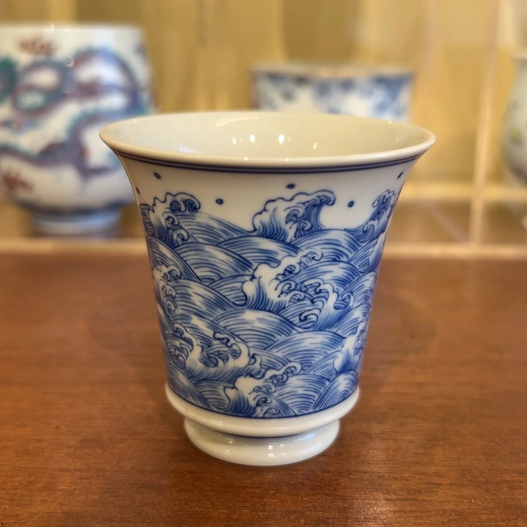 柴窑海水闻香主人杯