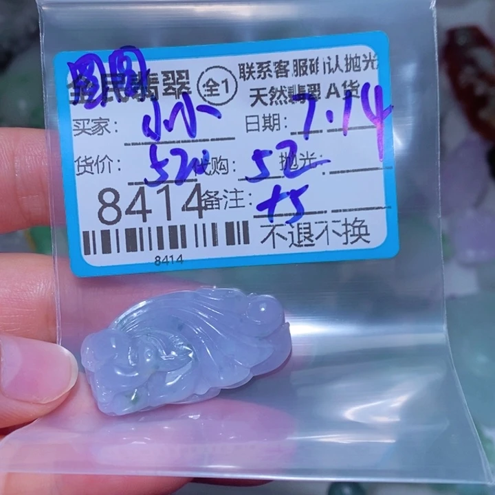 懿***小翡翠未镶嵌颈饰翡翠