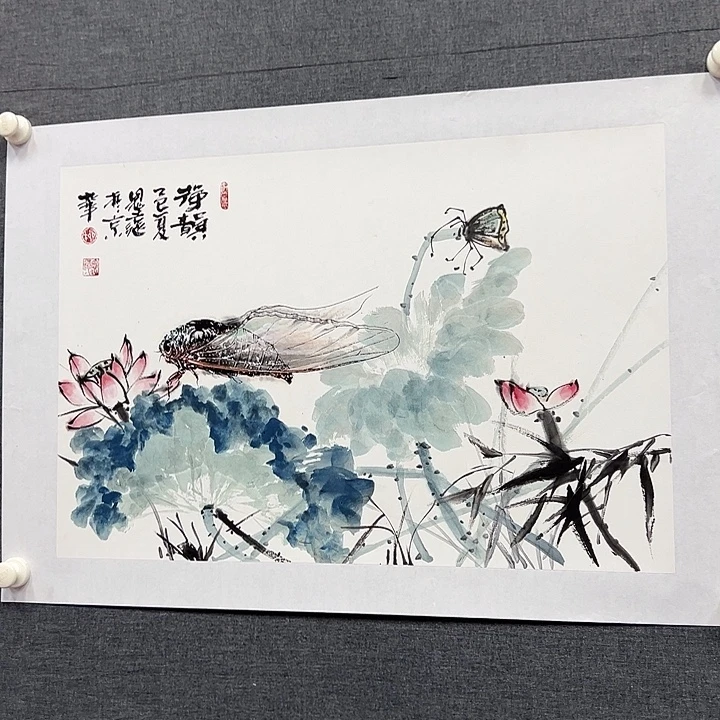 国画书画作品多次