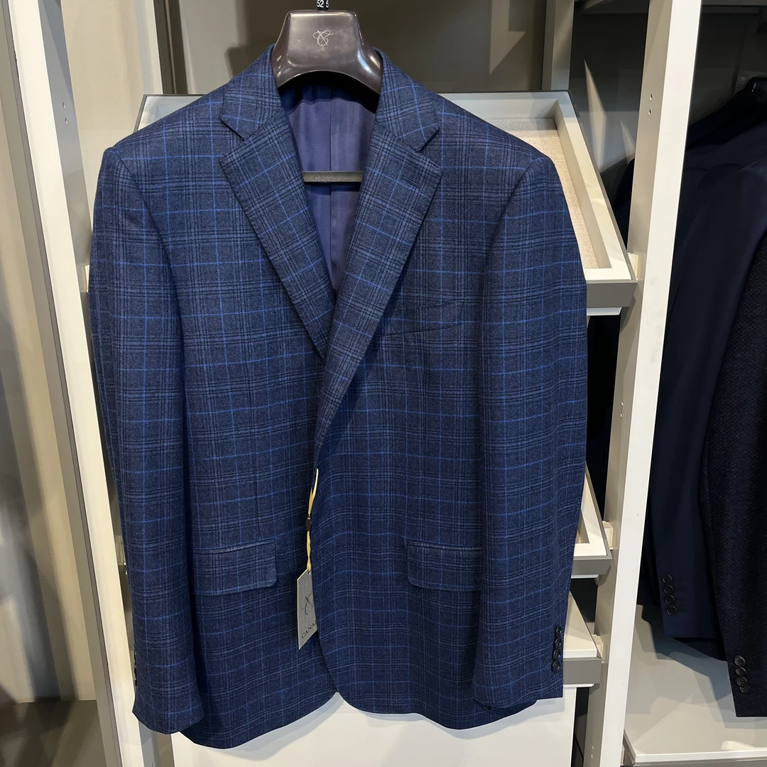 代C a n a l i 100%羊羊休闲轻商务男士西装