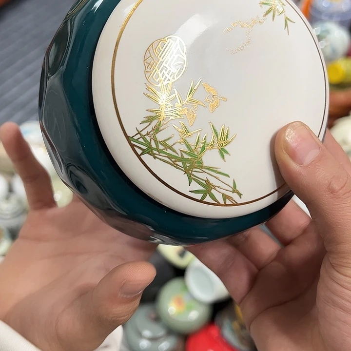 茶叶罐陶瓷家用储物罐瑕疵福利品介意勿拍