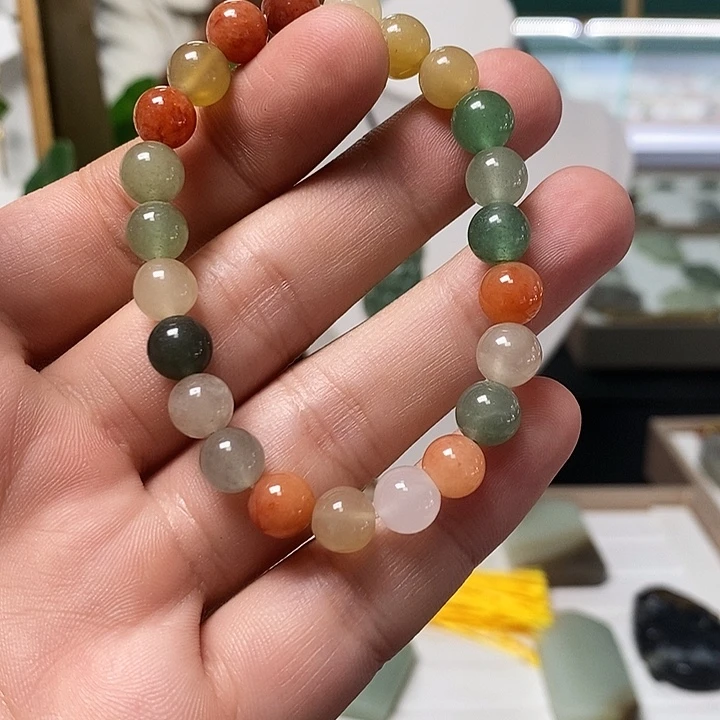 石英质玉手链未镶嵌