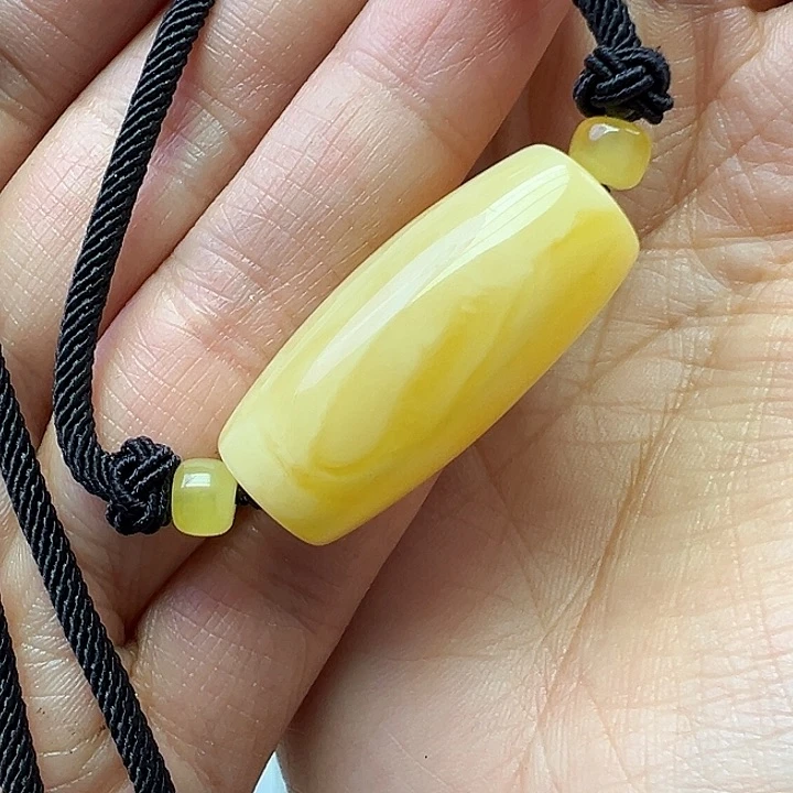 蜜蜡颈饰未镶嵌蜜蜡