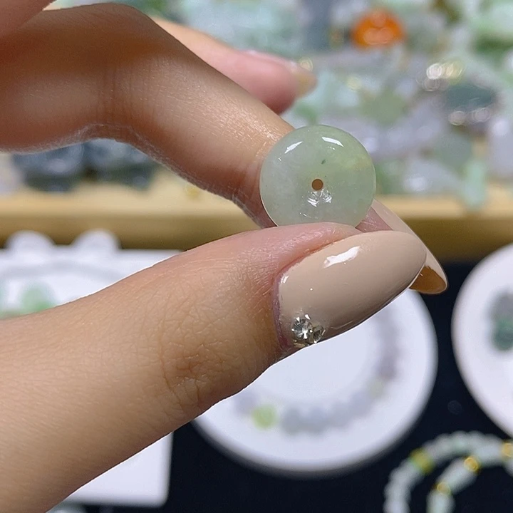 翡翠散珠天然缅甸翡翠