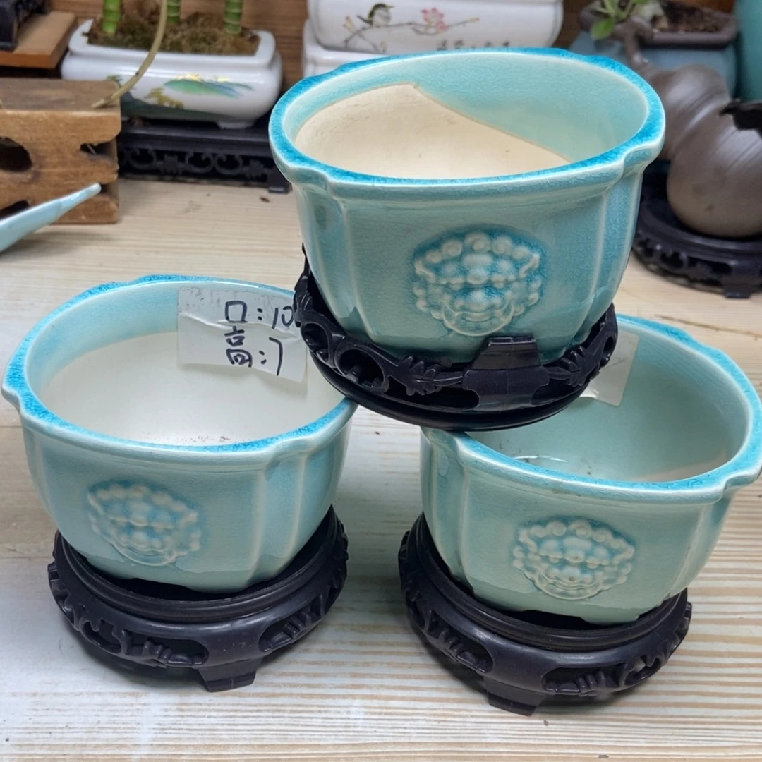 瓷片陶瓷花盆陶瓷艺术