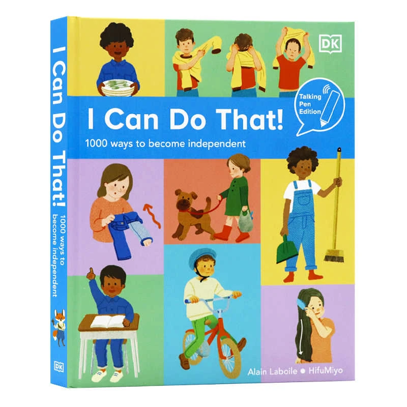 DK我能行1000个让自己变得独立的方法 进口英文原版启蒙 点读版
