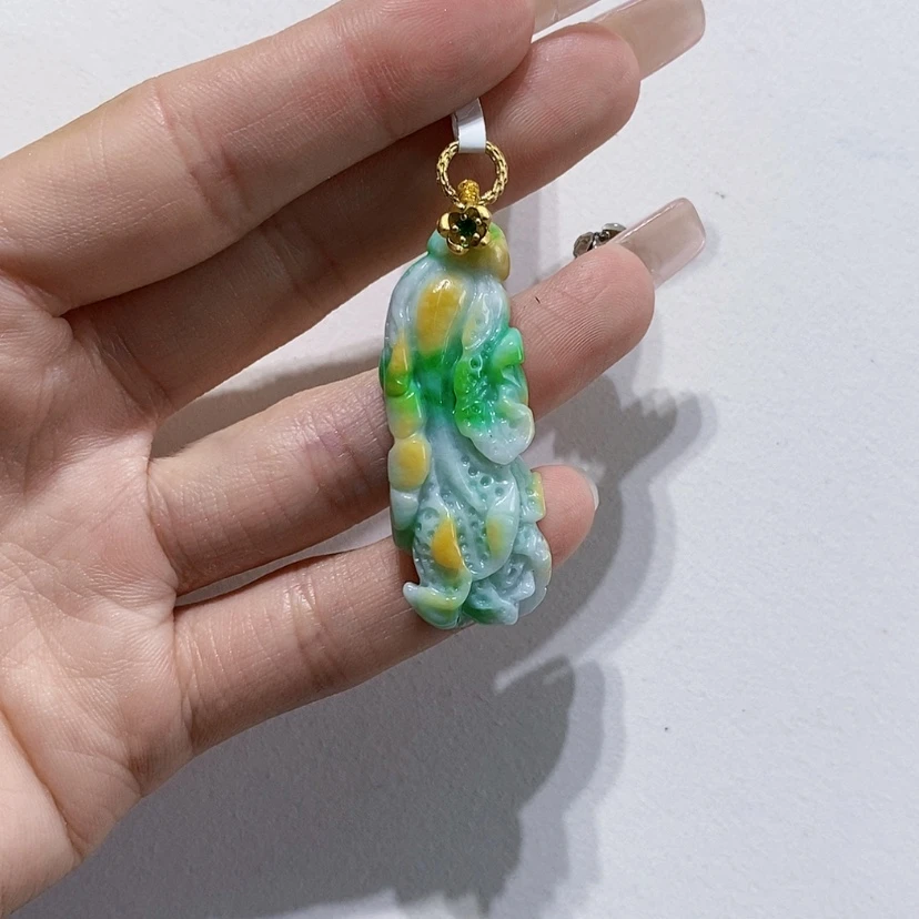 【闪购商品】翡翠未镶嵌颈饰