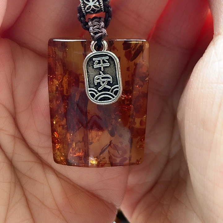 未镶嵌琥珀裸石花珀牌子