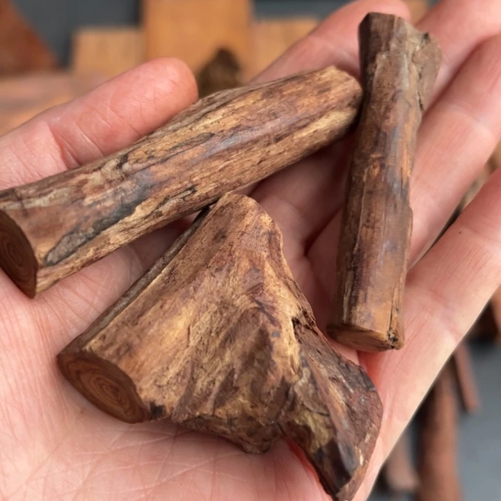 凌***亭黄花梨降香黄檀木料3块