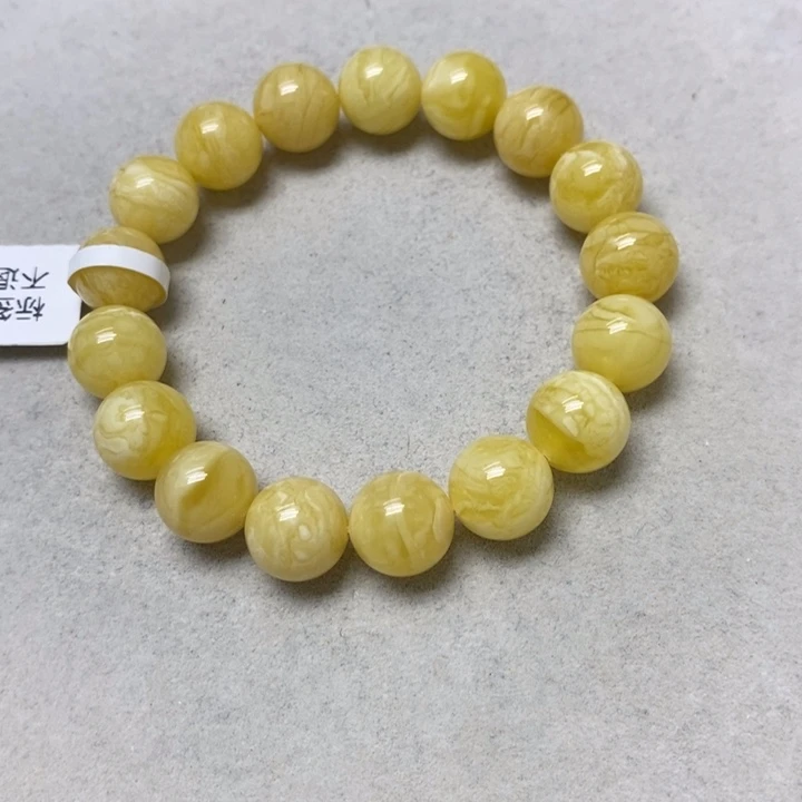裸石蜜蜡未镶嵌串