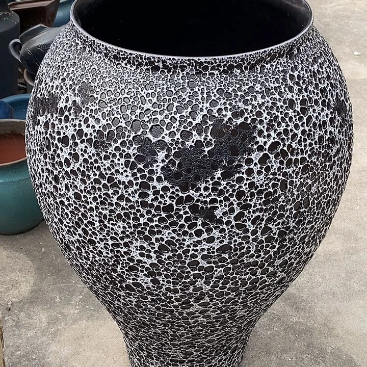 花盆紫砂口33.5高度72瑕疵