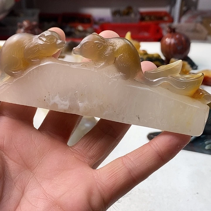 玛瑙/玉髓未镶嵌颈饰