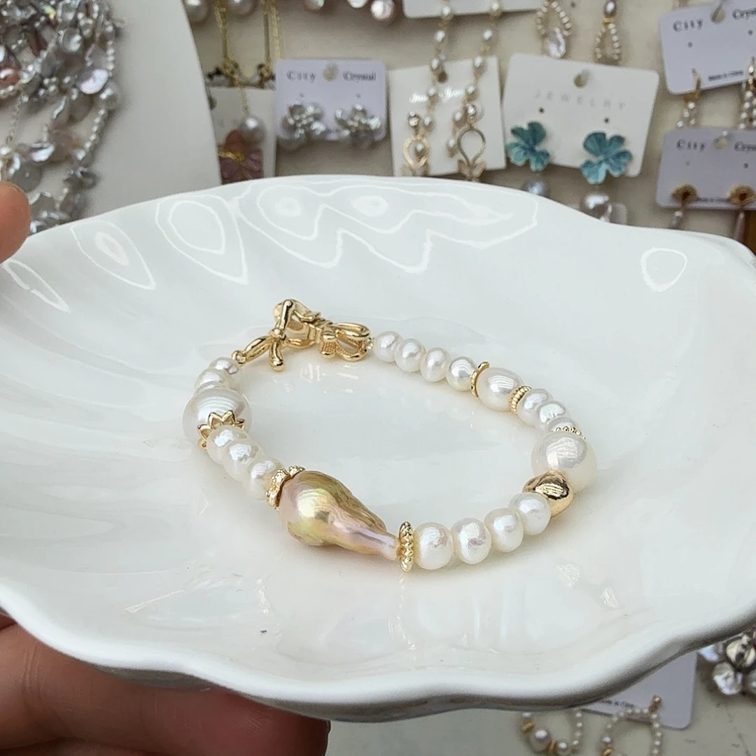 淡水珍珠未镶嵌颈饰