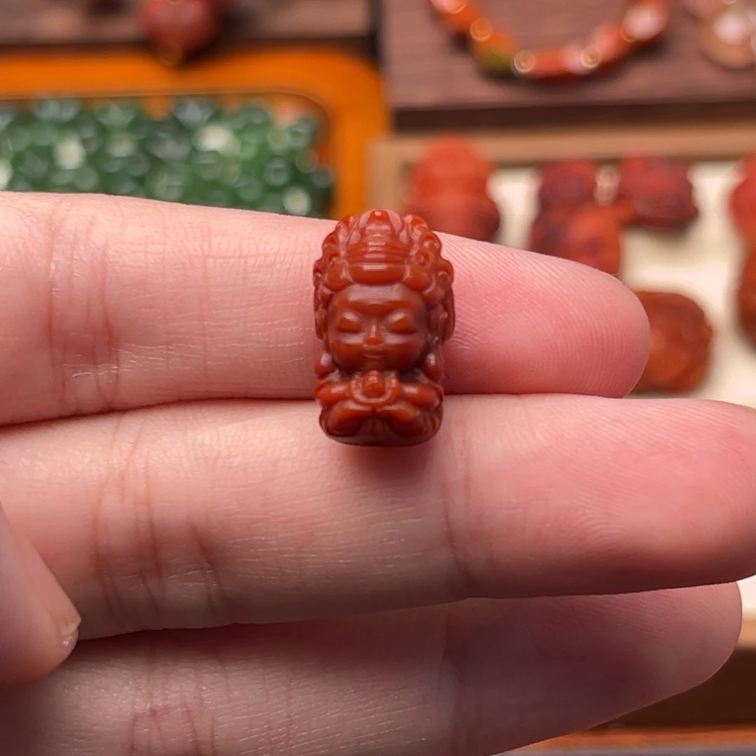 南红玛瑙南红未镶嵌26宝宝观音