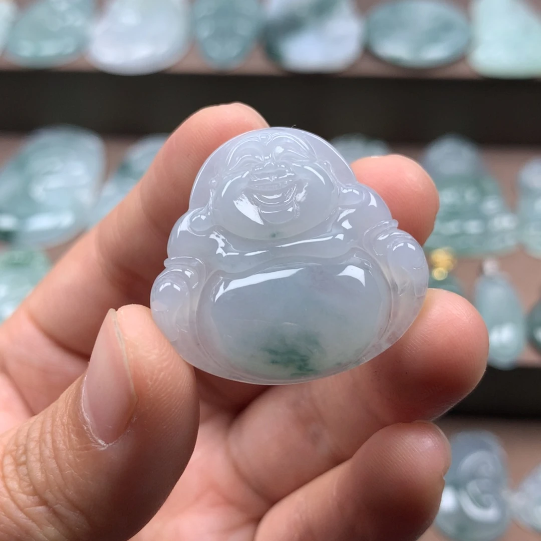 颈饰未镶嵌翡翠天然翡翠