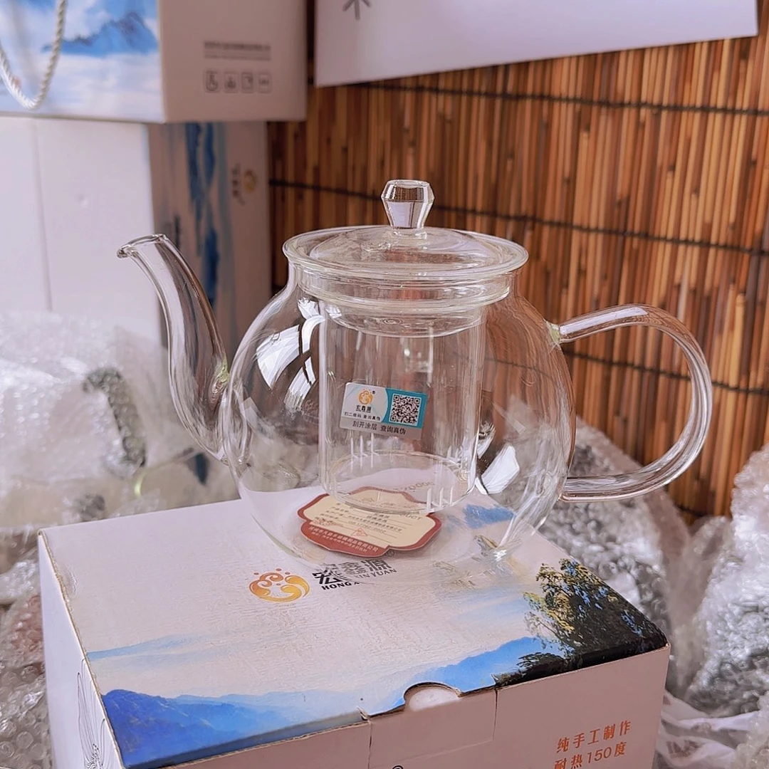 高硼硅玻璃茶水分离款H803全玻璃