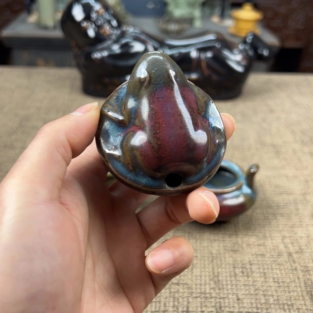 Lao窑瓷直播间开门货陶瓷艺术品正能量开门