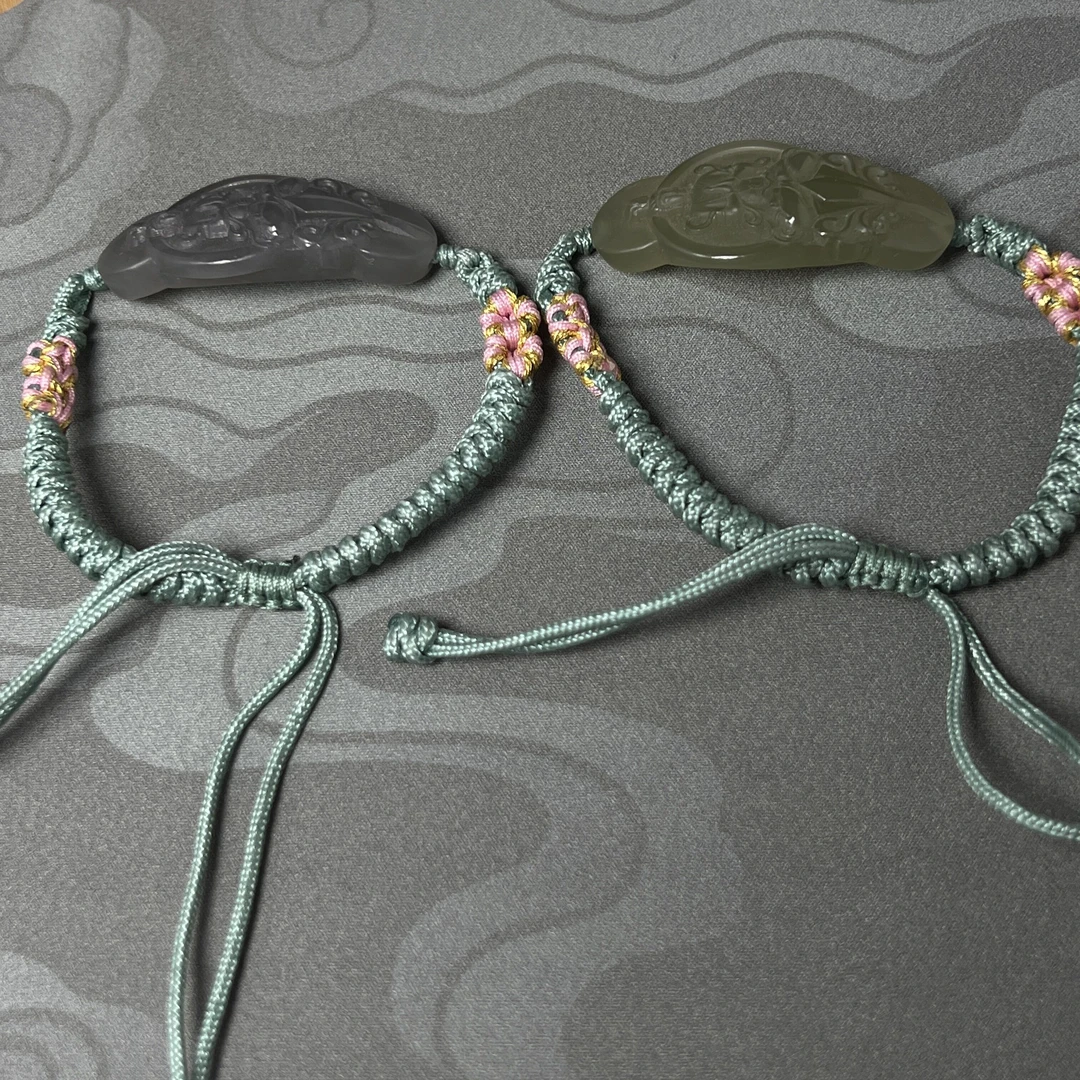 和田玉手绳一条 （多样性发一件）S378