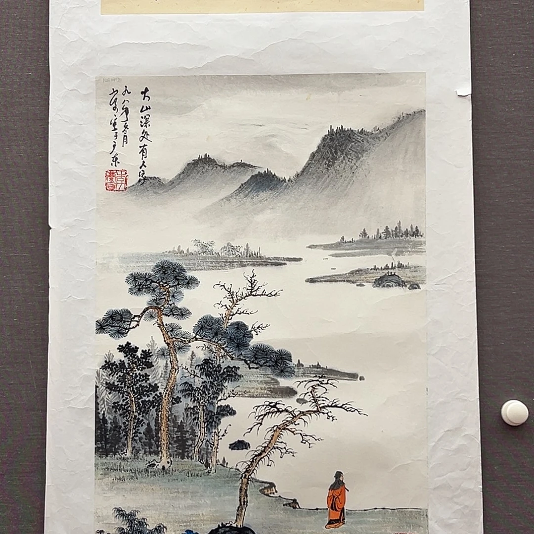 丙烯画李庆宣展览原作