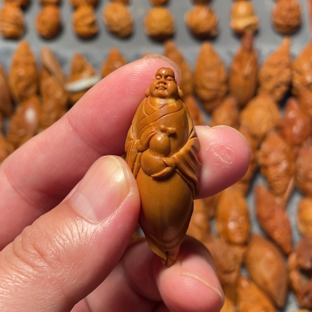 手串/手链橄榄核自在弥勒微色差