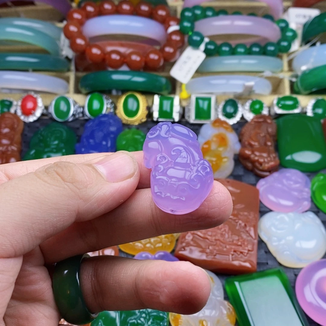 玛瑙/玉髓颈饰未镶嵌王****材