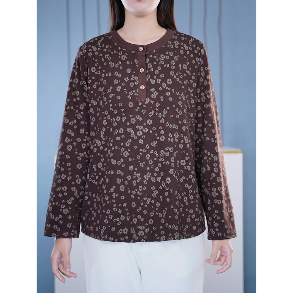 秋季独特漂亮小衫微胖妹妹加大码女装减龄显瘦上衣洋气质时髦衣服