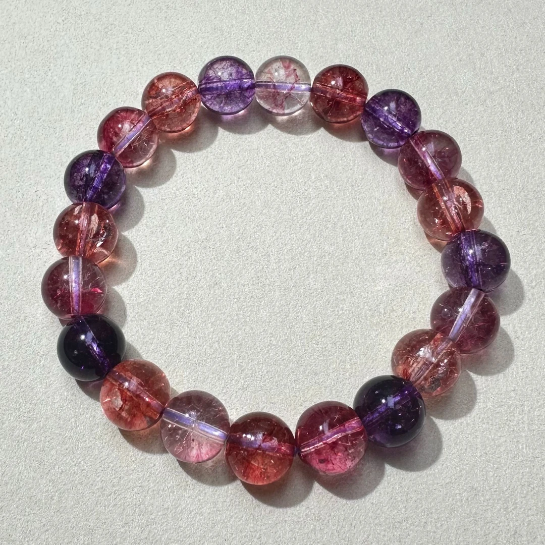 非金属珐琅项链 七七晶晶1.0mi圆珠手串C205