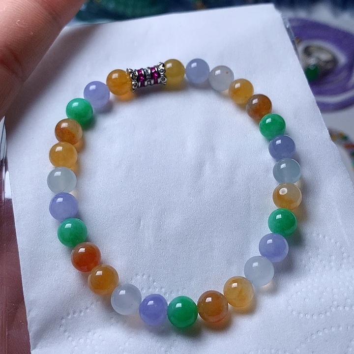 定制翡翠未镶嵌天然缅甸翡翠a货卡7