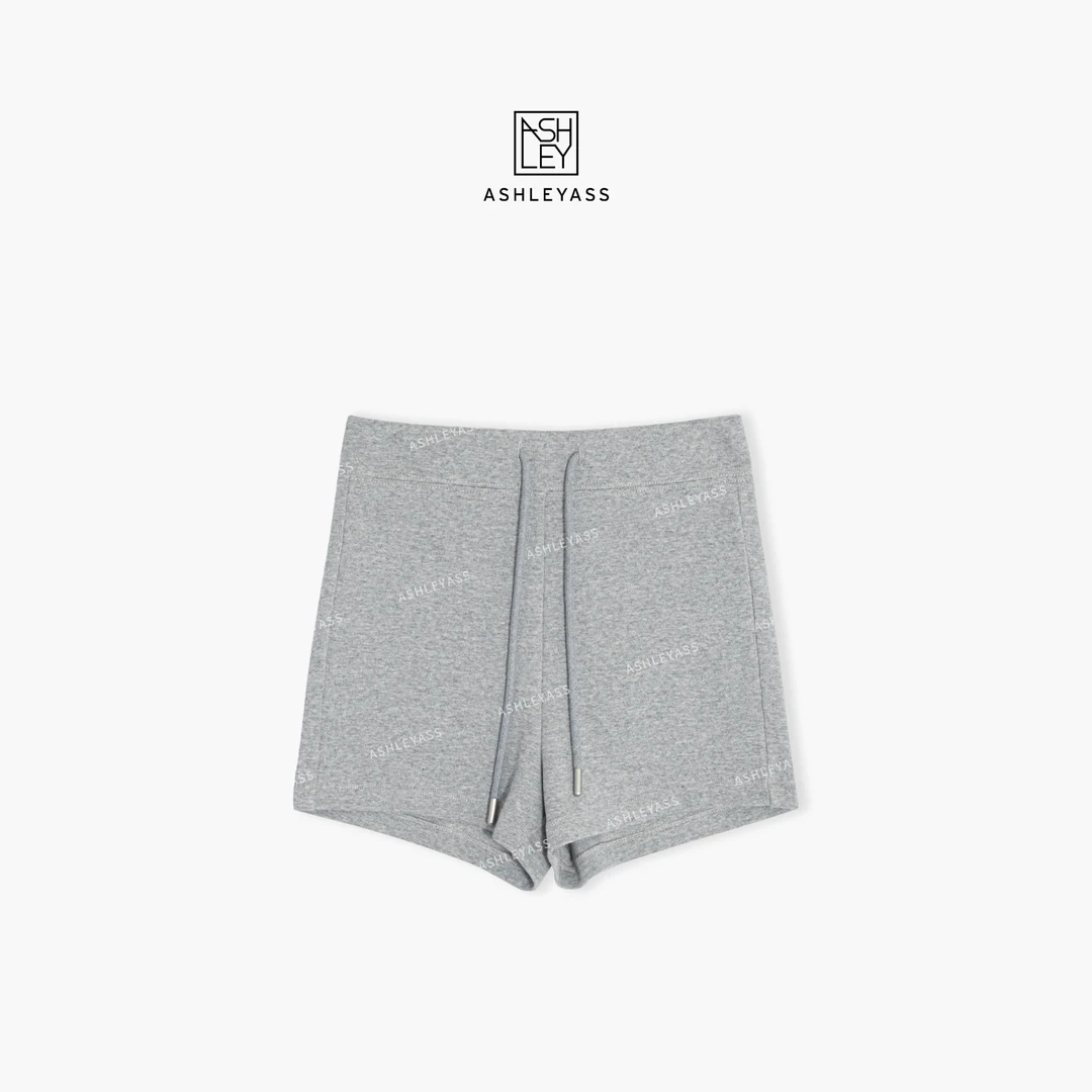 【ASHLEYASS】”贴身打底裤“绑绳贴身舒适短裤透气休闲LSK250198Y